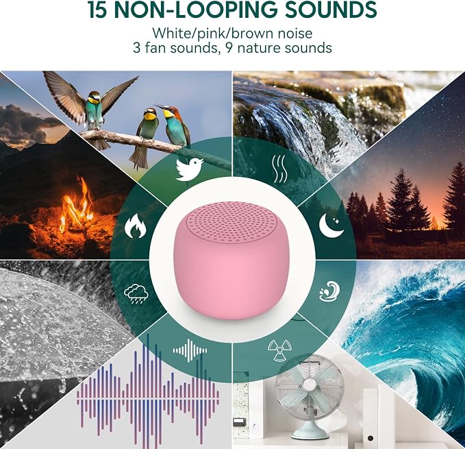Babelio White Noise Sound Machine - Image 3