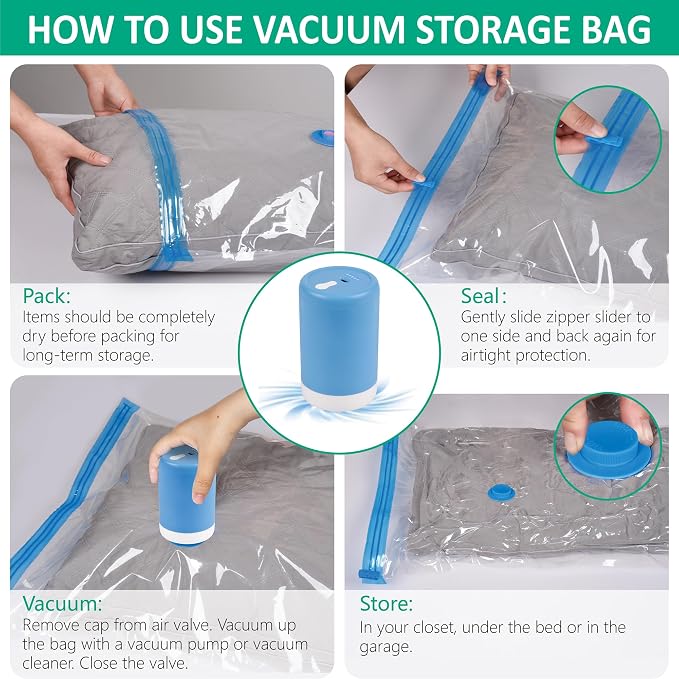 Cozy Essential Travel Vacuum Bags - Image 7