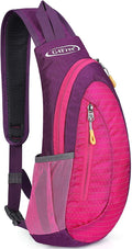 G4Free Sling Bag for Men Women, Small Crossbody Backpack Lightweight Chest by G4Free