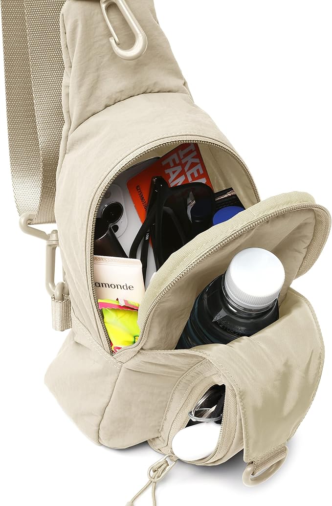 ODODOS Daily Sling Bag with Adjustable Straps Crossbody Chest Bag Lightweight - Image 3