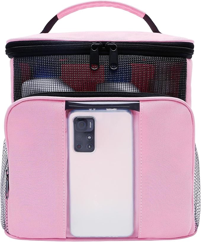 Mesh Shower Caddy, Portable HangingTravel Toiletry Bag Dorm Room Essentials by NOBLIGOAL