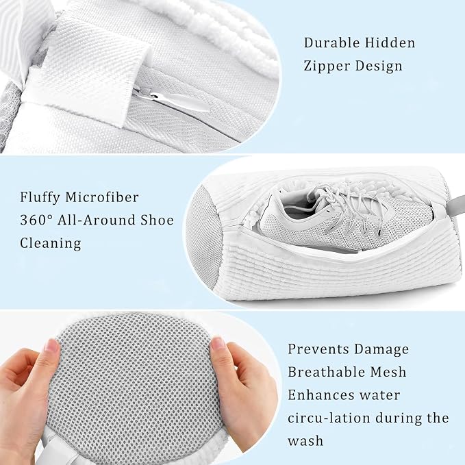 Shoe Laundry Bags for Washing Machine, Laundry Shoe Bag for Washer and Dryer - Image 3