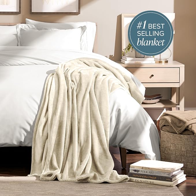 Bare Home Fleece Blanket - Image 2