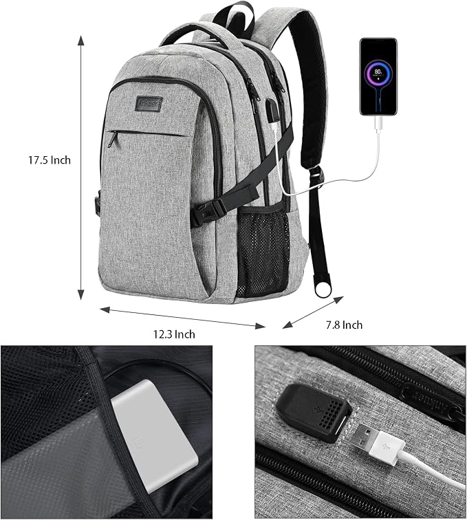 ANKUER Backpacks for Men Women, Backpack Fits Up 15.6 in Laptop Backpack for - Image 6