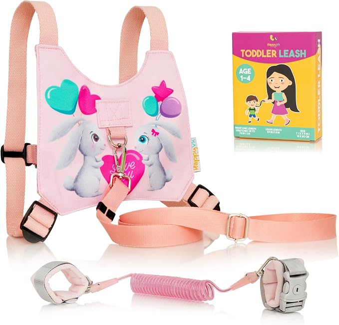 Toddler Leash Harness Kid Leash Child Safety Harness Baby Leash Anti Lost Ages by HappyVk