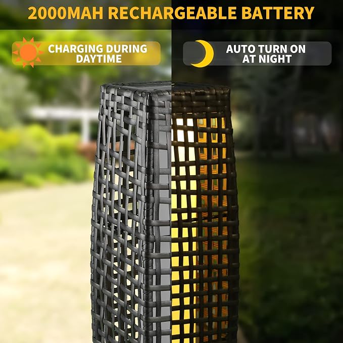Solar Floor Lamp, Outdoor Floor Lamp, Solar Lanterns Outdoor Waterproof - Image 8