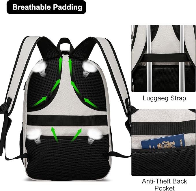BIKROD Backpack for Girls Women, School Backpack for Teen Boys, Lightweight - Image 5