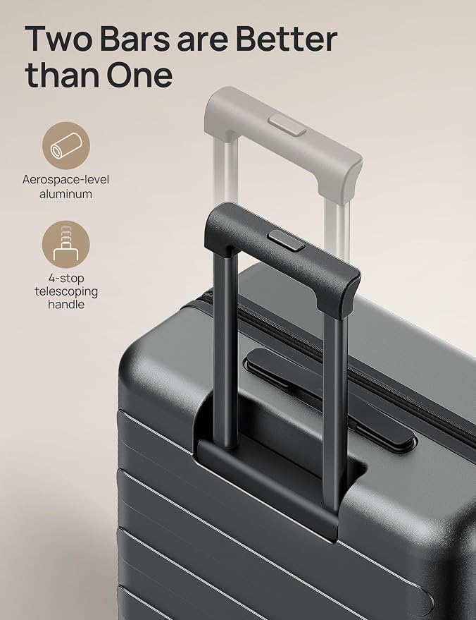 Carry on Luggage 22 X 14 X 9 Airline Approved, 20 Inch Luggage - Image 4