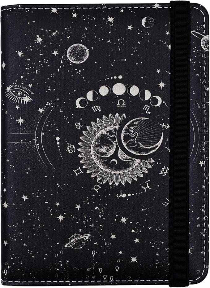 Passport Holder for Women and Men PU Leather Passport Cover for Travel by bassyilCustomizedforlife