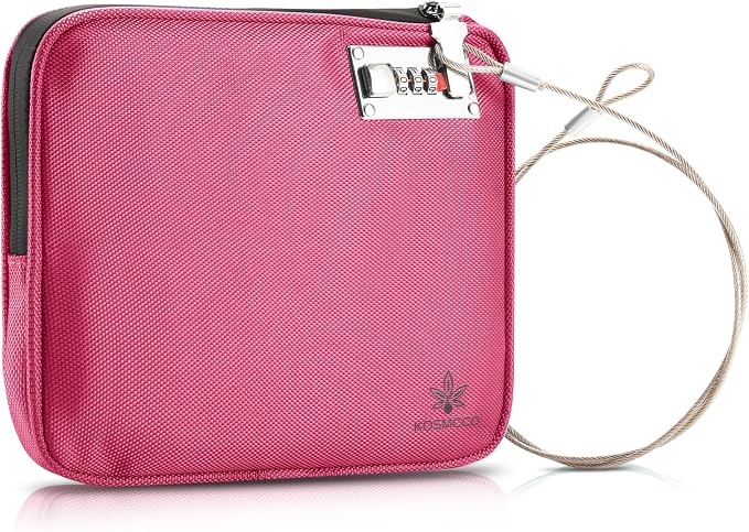 Anti-Theft Locking Beach Bag, 9x7.5-inch Portable Beach Safe by KosmccoCo