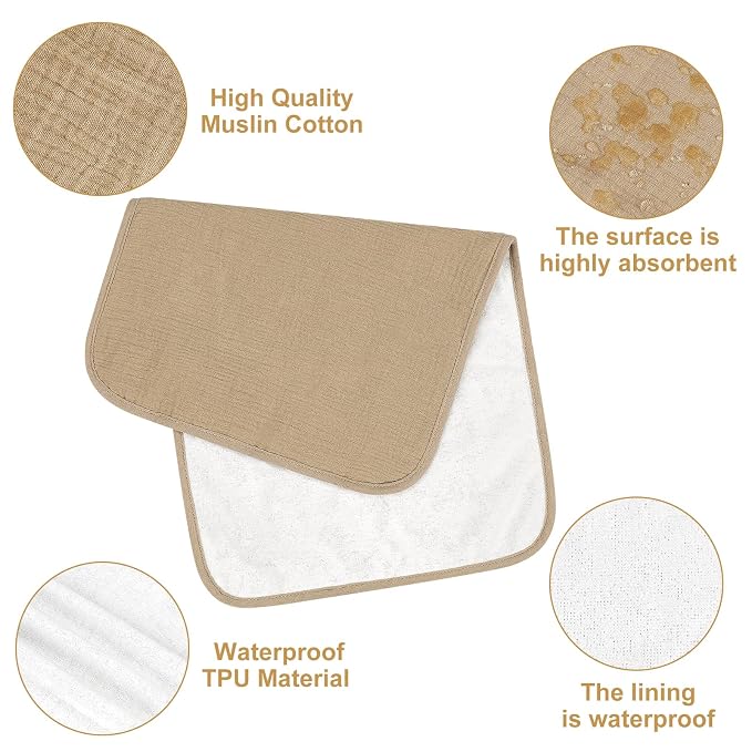 Accmor Portable Diaper Changing Pad, Waterproof Foldable Baby Changing Mat - Image 2