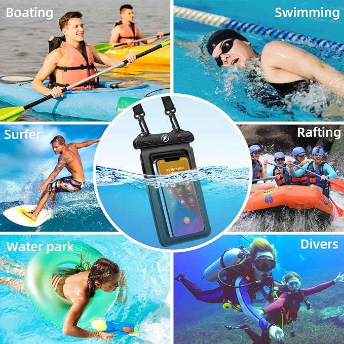 Waterproof Phone Pouch Double Space Waterproof Phone Case - Image 7