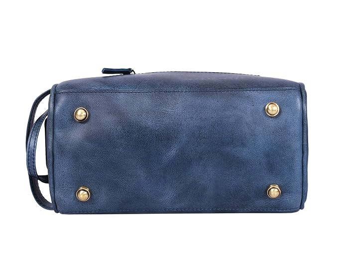 10" Premium Leather Toiletry Travel Pouch - Image 5