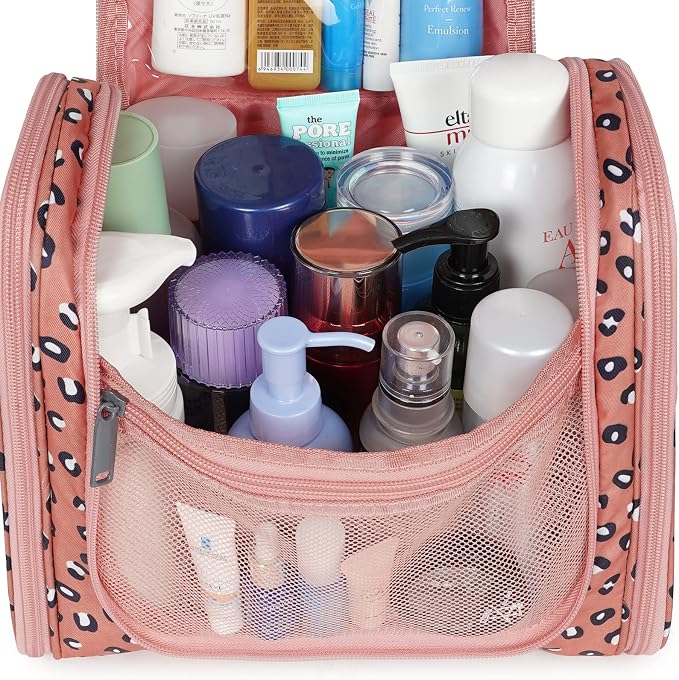 Narwey Hanging Cheetah Toiletry Bag - Image 3