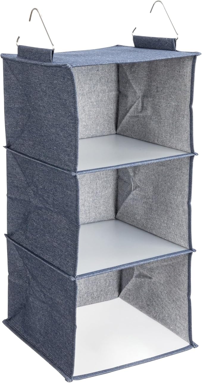 Household Essentials Hanging Cotton Blend Closet Organizer by HouseholdEssentials