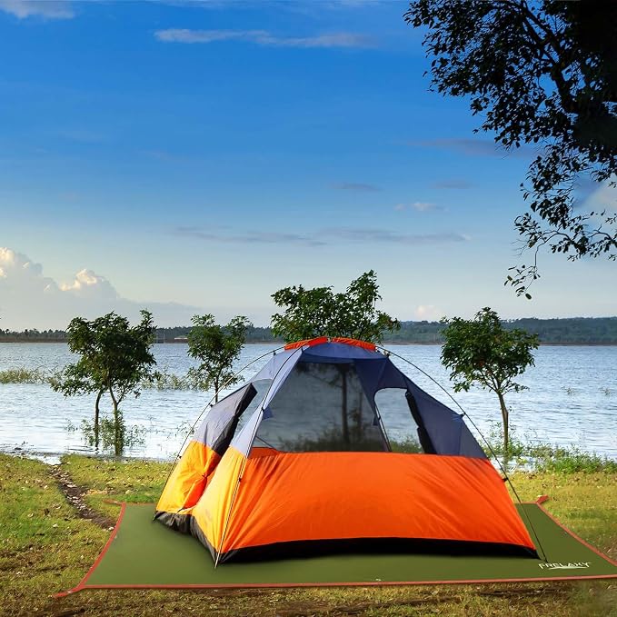 Frelaxy Tent Footprint, Waterproof Camping Tarp, Durable Tent Floor to Elevate - Image 6