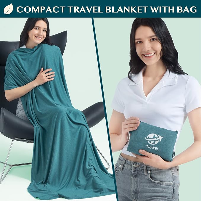 PAVILIA Travel Blanket Airplane Compact - Image 2