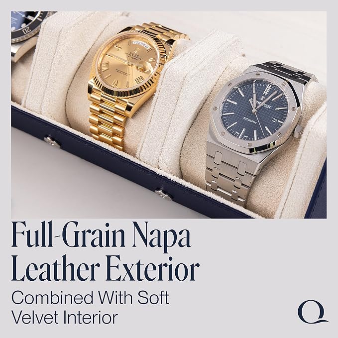 Napa Leather Watch Rolls for Men - Image 2