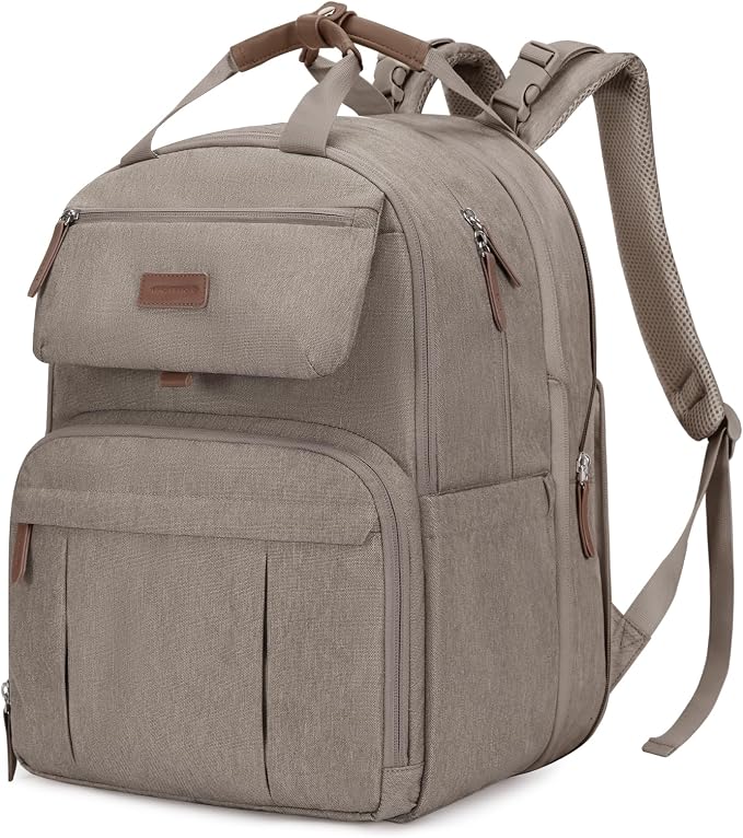 mommore Diaper Bag Backpack, Large Diaper Bag Expandable by mommore