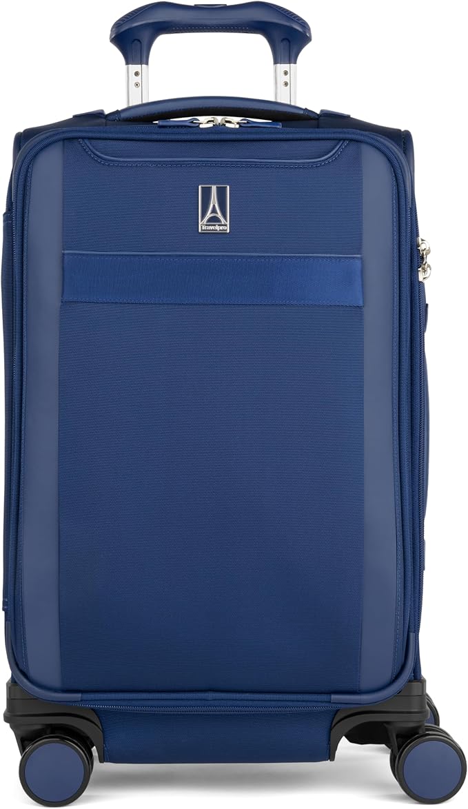 Travelpro VersaPack+ Lightweight Softside Expandable Carry on Luggage, 8 by Travelpro