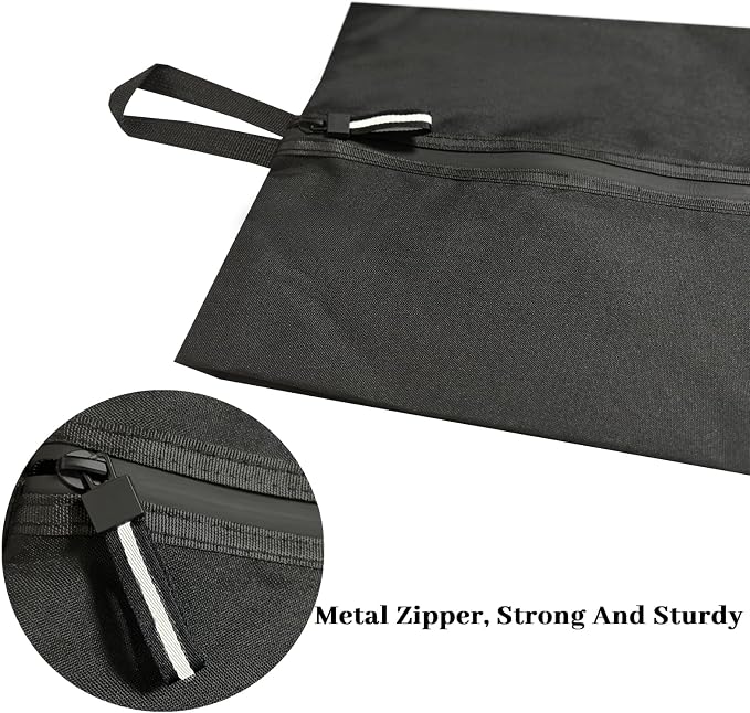 Shoe Bag Odor-Absorbing Water-Resistant, Travel Friendly Golf Shoe Bag - Image 9