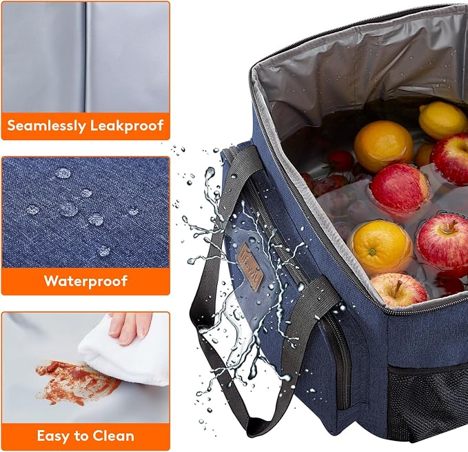 Lifewit Large Lunch Bag Insulated Lunch Box Soft Cooler Cooling Tote - Image 4