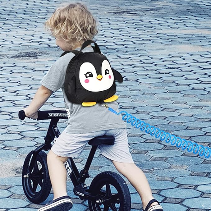 Accmor Toddler Harness Backpack Leash, Cute Penguin Kid Backpacks - Image 5