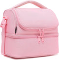 FlowFly Double Decker Cooler Insulated Lunch Bag Large Tote by FlowFly