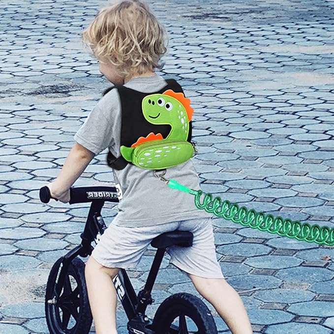 Accmor Toddler Harness Leash, Cute Dinosaur Kids Harness Child Leash - Image 6