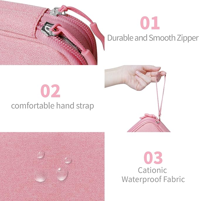 Electronics Organizer Travel Case, Electronic Accessories Storage Bag, Portable - Image 2