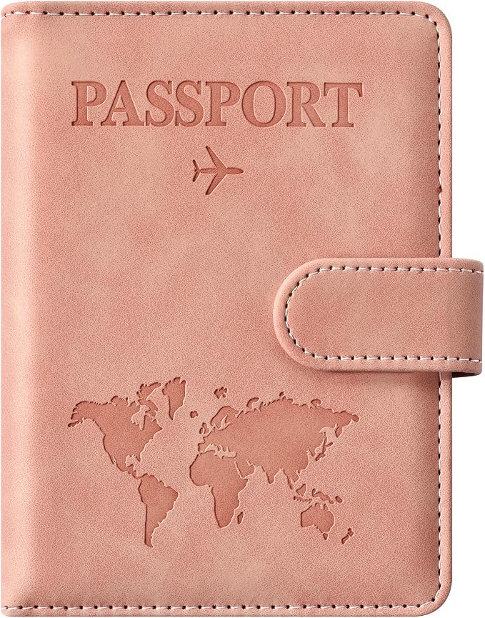 Eoehro Passport Holder for Travel Essentials, Passport Wallet Cover Case for by welcometoEoehro