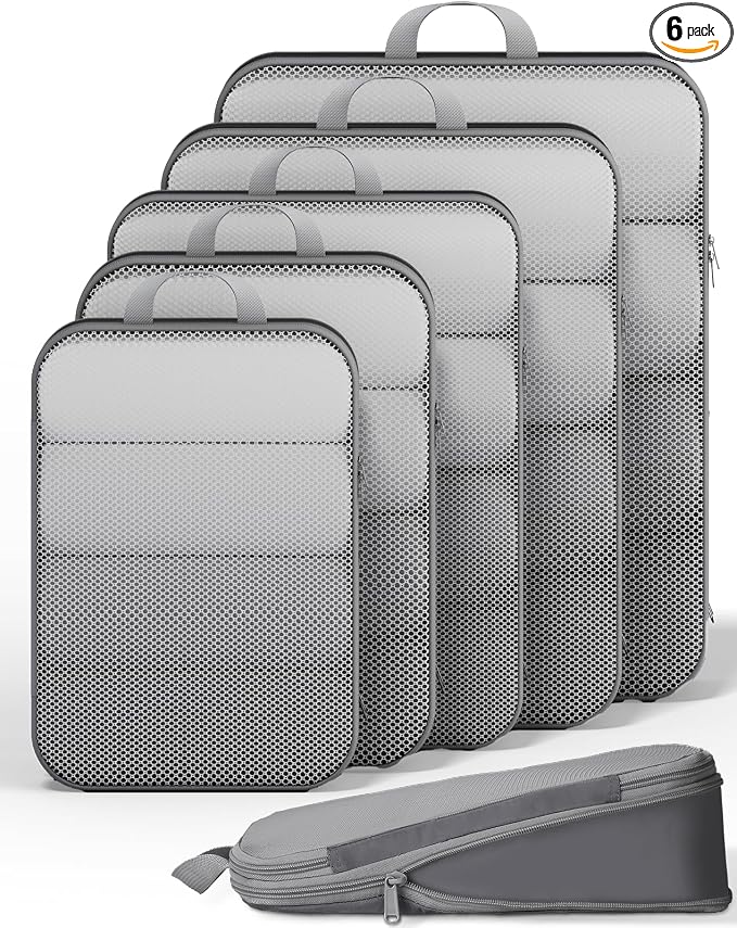 Veken 6/9/11 Set Compression Packing Cubes by Veken
