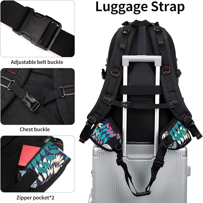 Nerlion 40L Hiking Backpack Travel Backpack - Image 4