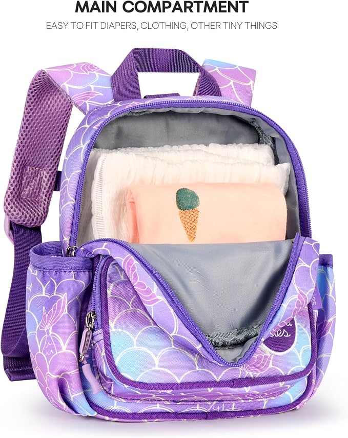mibasies Backpack Leash for Toddlers 1-3: Baby Backpack for Girls - Image 4