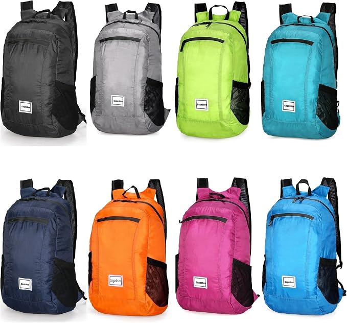 Small Foldable Hiking Daypack Packble Skin Casual Backpack Camping Cycling - Image 10