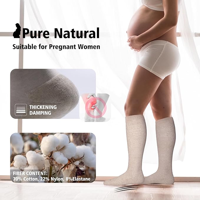 LEVSOX Thick Cotton Compression Socks - Image 4