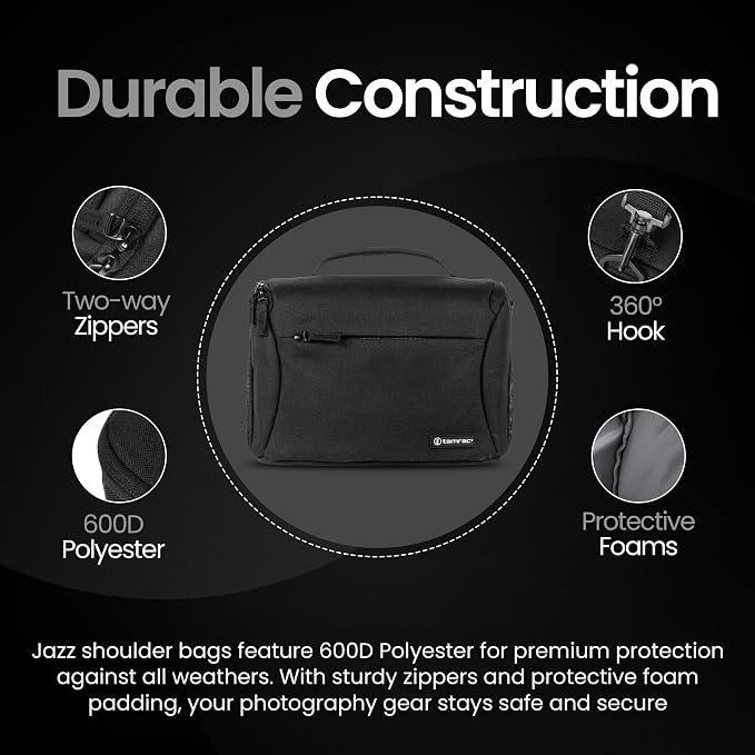 Tamrac Jazz 50 v2.0 Camera Bag for Photographers, Camera Case for Photography - Image 6