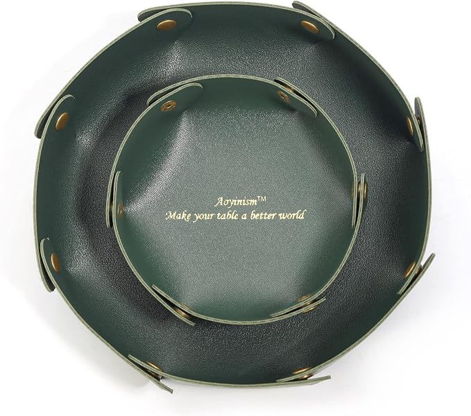 Leather Valet Trays, Premium Catchall Trays, Jewelry Trays, Folding Travel - Image 8