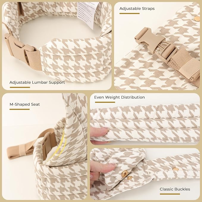 CycleMore Ergonomic Baby Carrier Newborn to Toddler - Image 3