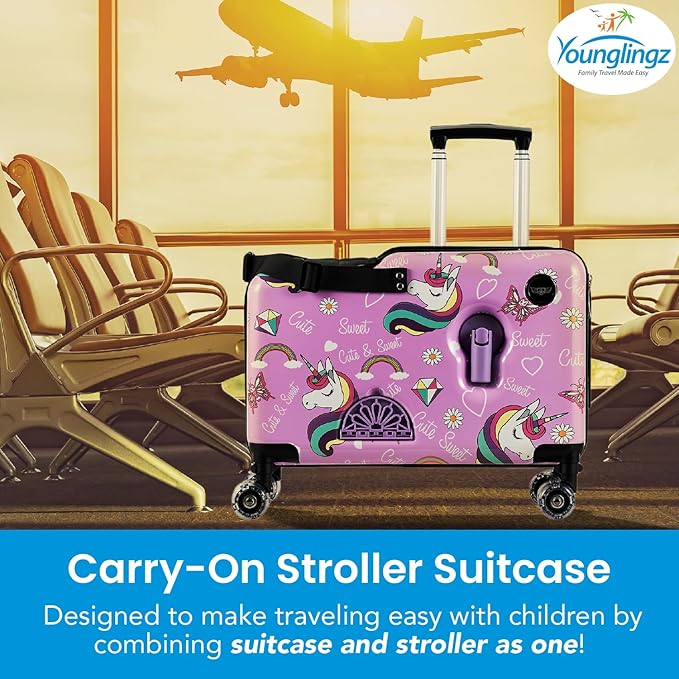 Younglingz LIL FLYER GO Version 2 Ride On Suitcase - Image 2