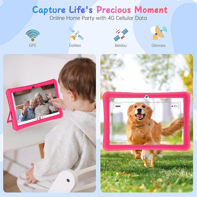 HAOVM Tablet 10 inch, 4G SIM Unlocked, Android 14 Tablet - Image 6