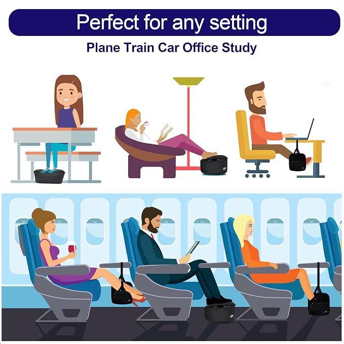 2-in-1 Airplane Footrest Pillow - Image 4