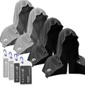 4 Pack Cooling Hoodie Towels for Neck and Face, UPF 50 Sun Protection & Instant by CSITE