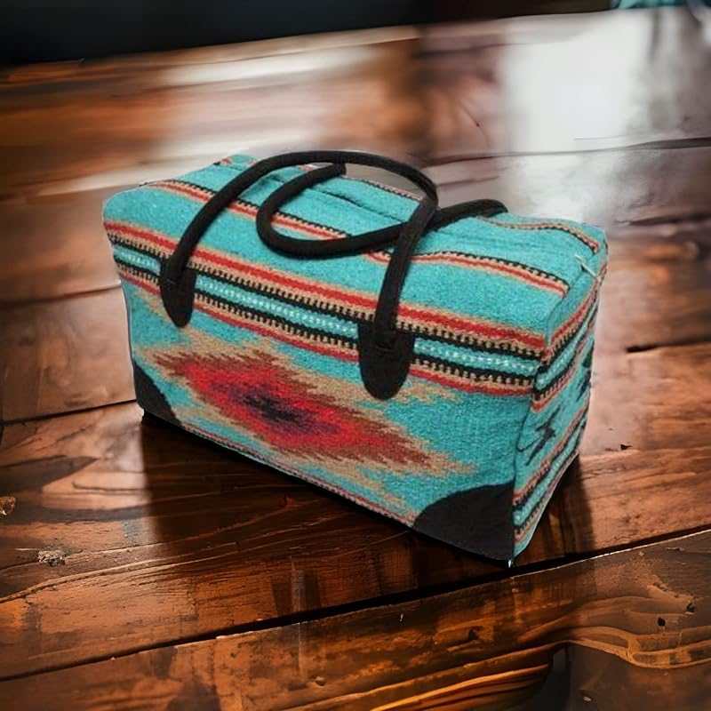 Southwestern Large Weekender Travel Bag Western Duffle Bag Boho Travel Bag - Image 4