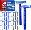 CXYARY 50 Pcs Disposable Razors by CXYARY