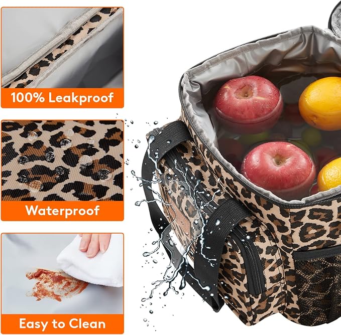 Lifewit Medium Lunch Bag Insulated Lunch Box Soft Cooler Cooling Tote - Image 4