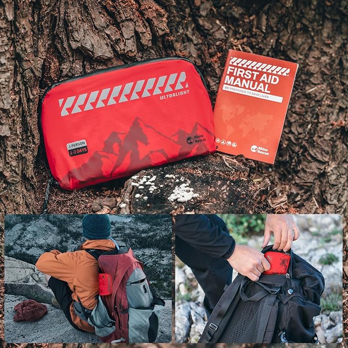 RHINO RESCUE Small First Aid Kit Ultralight Water-Resistent Medical Kit - Image 5