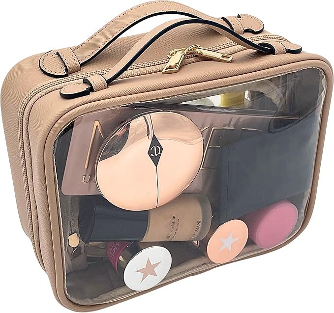 JAZD Clear Makeup Bag Toiletry Bag - Image 2