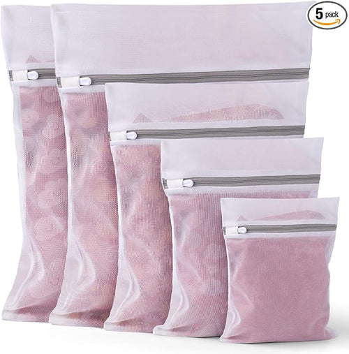 5Pcs Laundry Bags Mesh Wash Bags, Delicate Laundry Bags by OKAKA