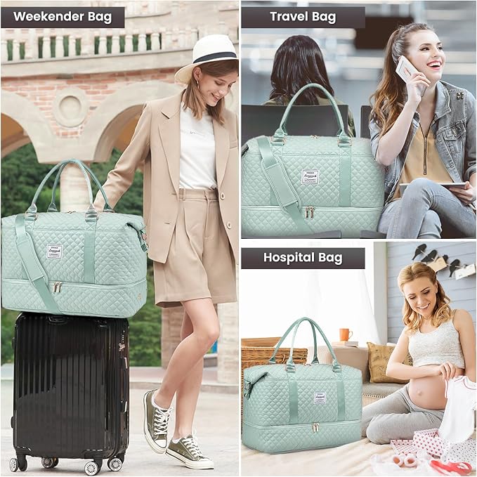 LOVEVOOK Travel Duffle Bag, Weekender Bags - Image 7